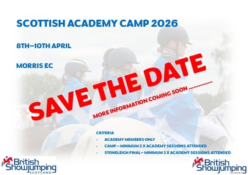 SCOTTISH ACADEMY CAMP 2026 - SAVE THE DATE................
